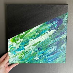 Abstract Acrylic Painting on Canvas